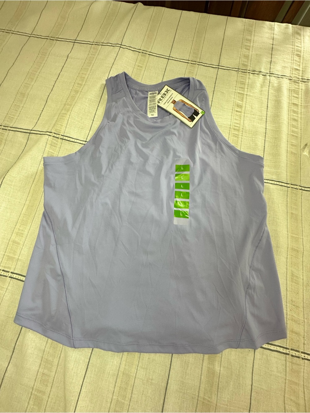 RBX Lavender Performance Tank Top